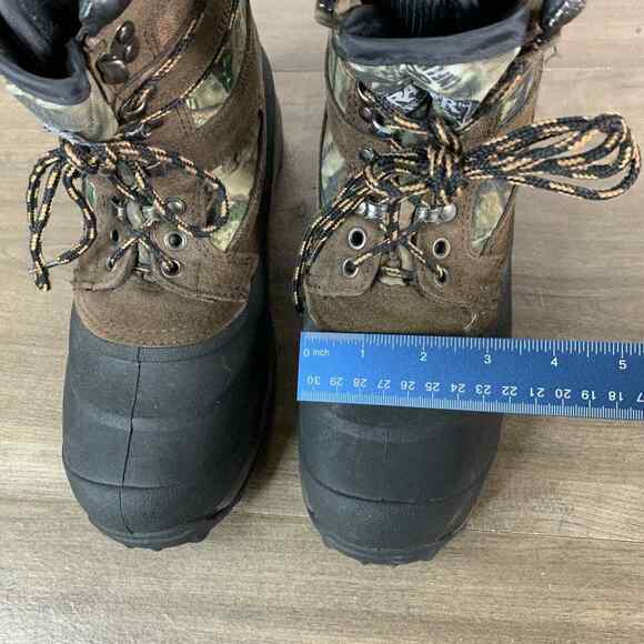 Ranger Thermolite Insulated Winter Snow Camo Boots Waterproof Leather Duck Sz 9 main image 10
